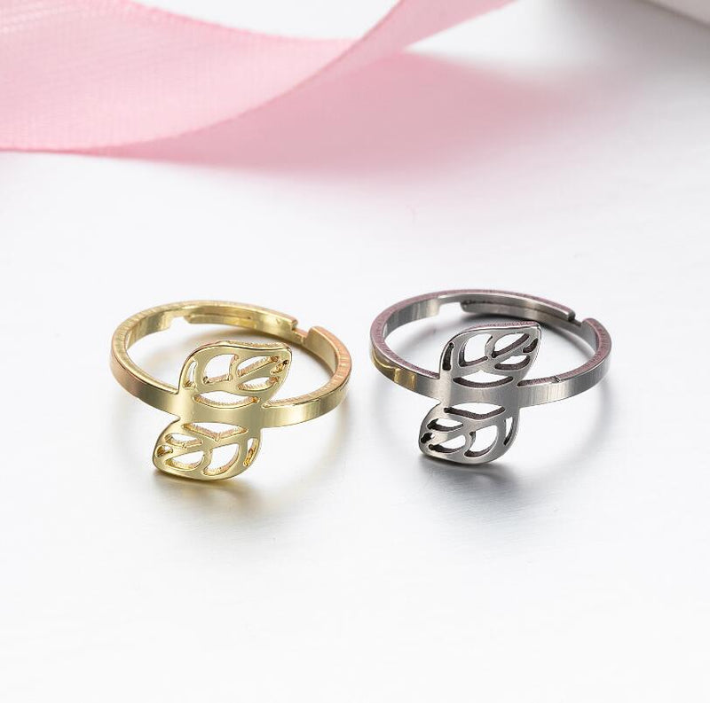 Stainless steel geometric retro open ring, star and moon adjustable hand jewelry wholesale