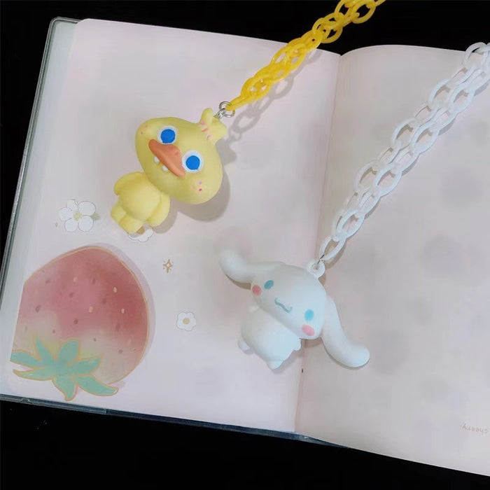 Puppy necklace cute cartoon girl pendant jewelry