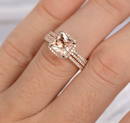 Luxury scepter shape ring white gold plated zircon women's ring jewelry