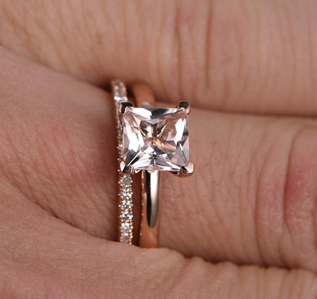 Exquisite vine shape rose gold plated ring imitation diamond women's jewelry