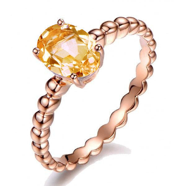 Diamond cross-line design women's ring creative rose gold plated zircon jewelry