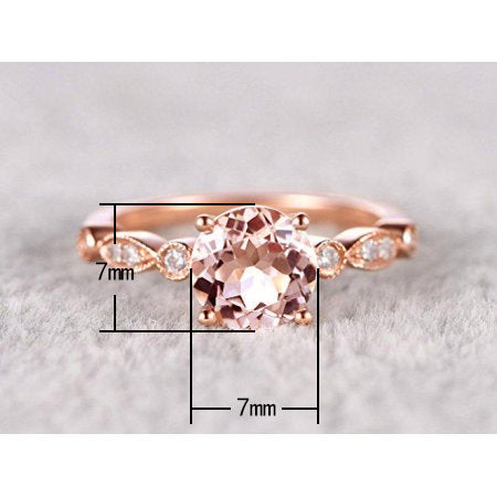 Small Daisy Flower Silver Plated Ring Zircon Rose Gold Plated Women's Jewelry