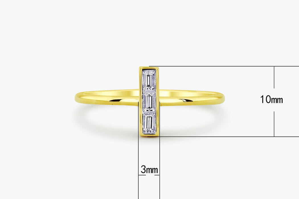 Cross inlaid zircon women's ring fashion ring