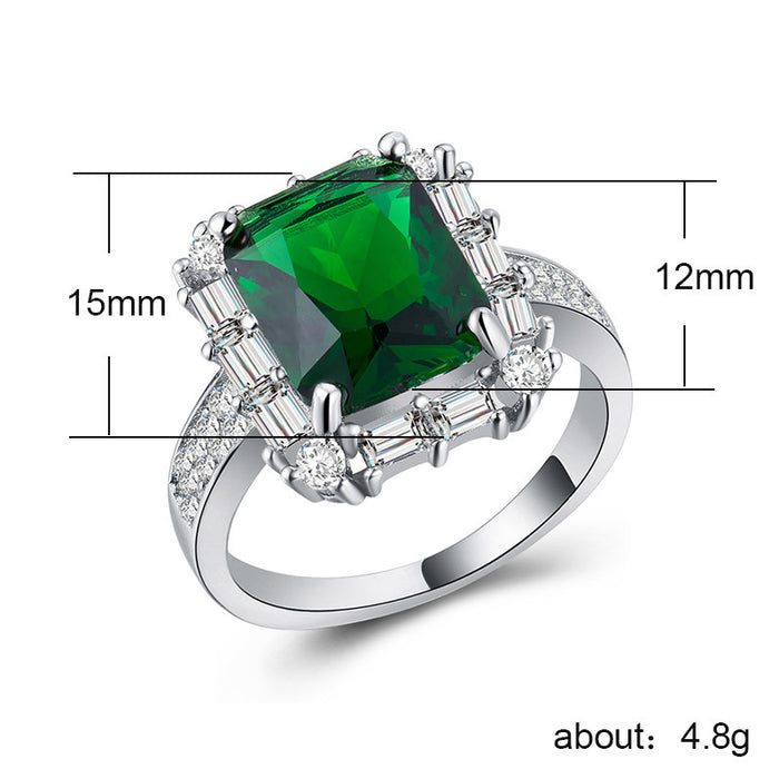 Luxury zircon couple rings silver plated gold plated couple rings wholesale