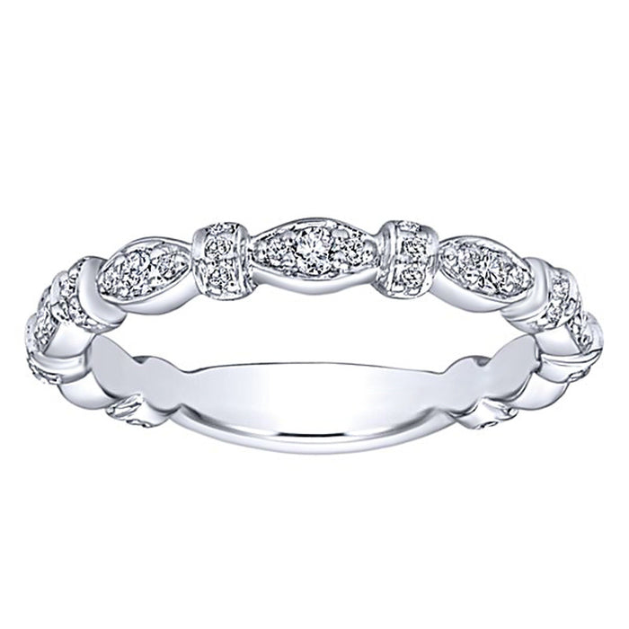 Interlocking engagement wedding rings for women - wallojewerly 