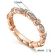 Interlocking engagement wedding rings for women - wallojewerly 