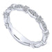 Interlocking engagement wedding rings for women - wallojewerly 
