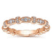 Interlocking engagement wedding rings for women - wallojewerly 