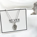 S925 Silver Skull Necklace - wallojewerly 