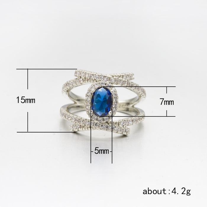 Creative hollow texture couple ring for men and women