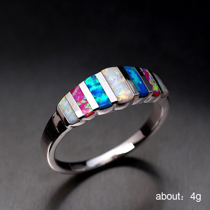 Anillo de gota de aceite, anillo de bodas para mujer, accesorios de estilo europeo y americano