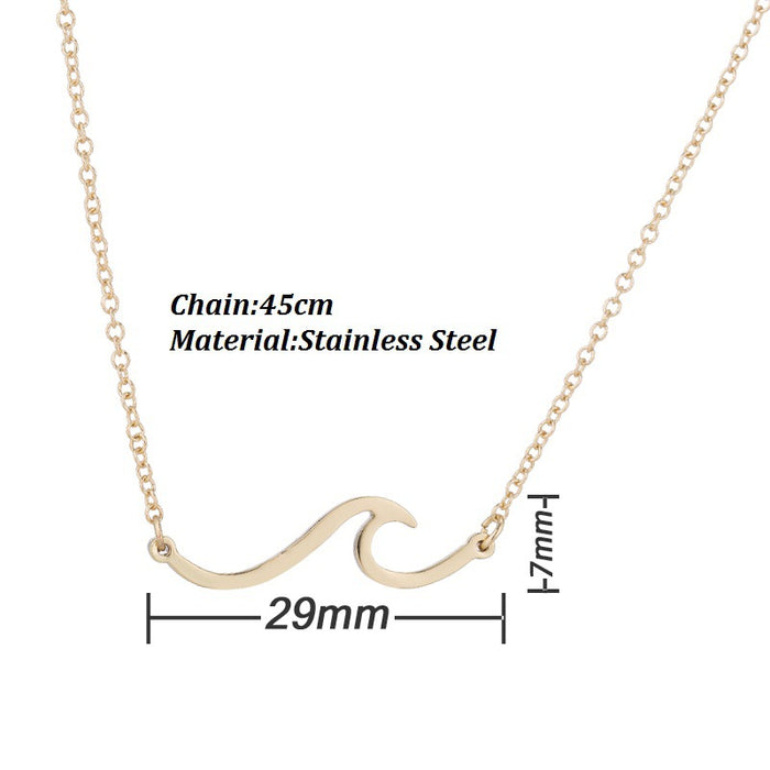 Stainless steel vintage crown sweater chain, metal style niche design necklace wholesale