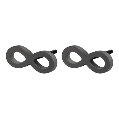 Infinity Symbol Hollow Stud Earrings - Sweet and Simple Geometric Jewelry