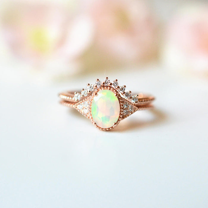 High-end classic cross ring