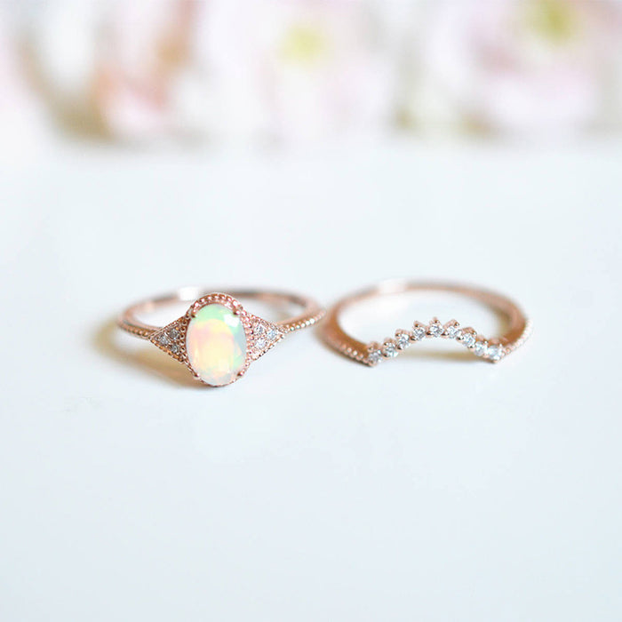 High-end classic cross ring
