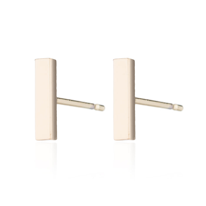 Bar Stainless Steel Earrings - Simple and Stylish Geometric Jewelry for Couples