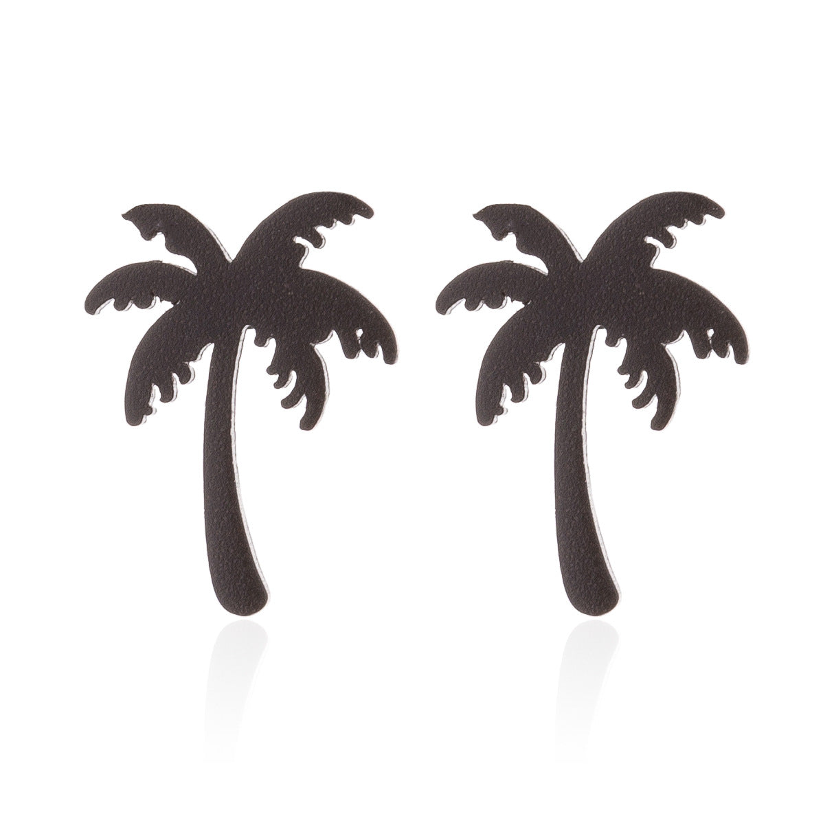 Coconut tree earrings, European and American Bohemian style ladies' fashionable personality small fresh earrings new summer products