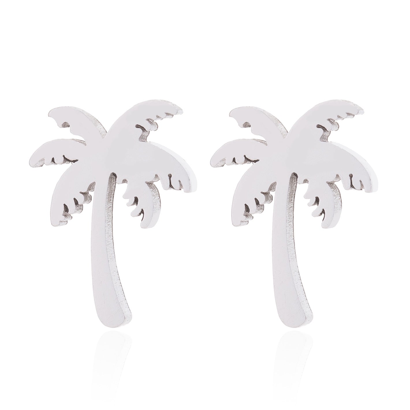 Coconut tree earrings, European and American Bohemian style ladies' fashionable personality small fresh earrings new summer products