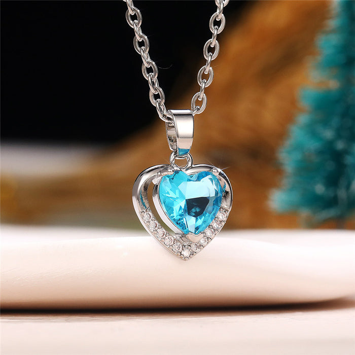 Love Pendant Simple Women's Valentine's Day Necklace