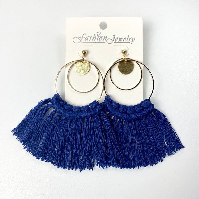 Bohemian Tassel Earrings for a Stylish Look