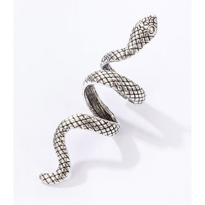 Gothic Snake Ring - Exaggerated Punk Animal Ring for Men and Women