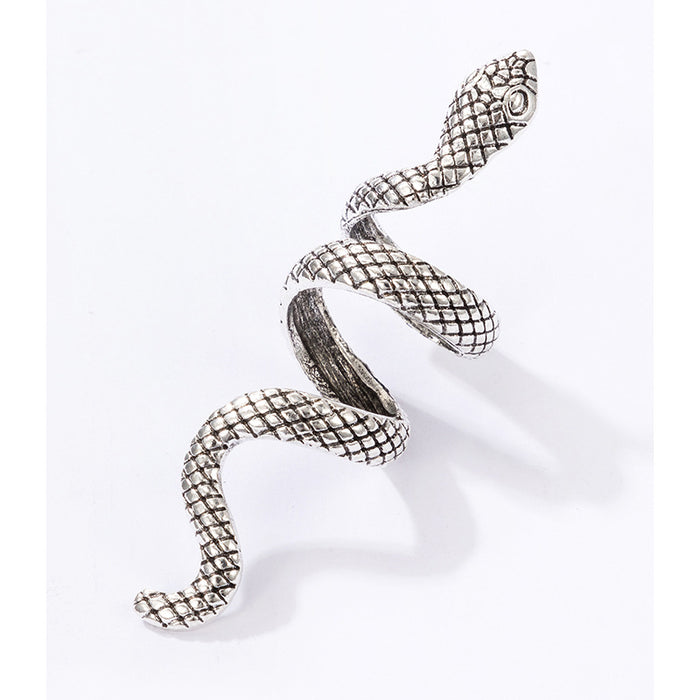 Gothic Snake Ring - Exaggerated Punk Animal Ring for Men and Women