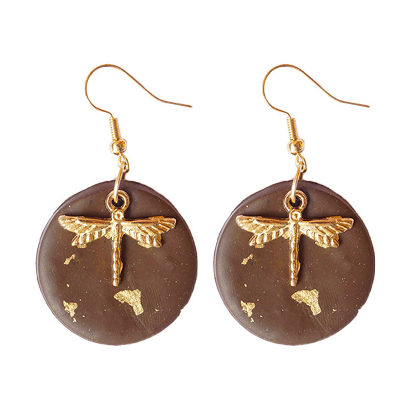 Trendy Clay Earrings - Popular Western Style, Perfect for Students