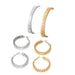Wholesale gear pattern earring and bracelet sets - wallojewerly 