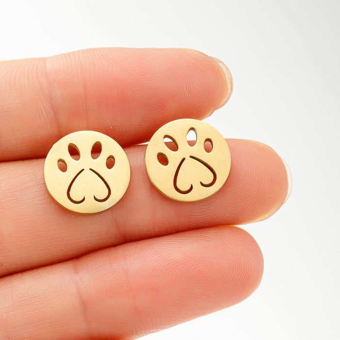 Penguin Stainless Steel Stud Earrings - Cute and Playful Animal Jewelry