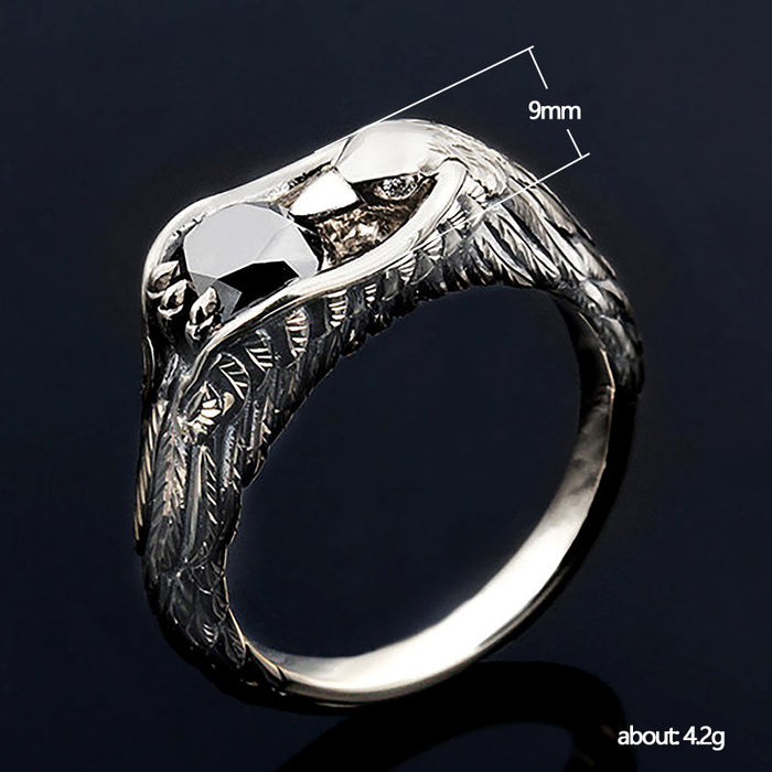 Vintage Eagle Men's Ring Creative Animal Design