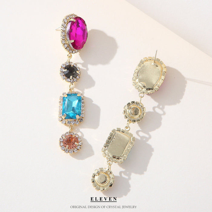 Vintage Luxury Princess Earrings - Exquisite and Versatile Statement Jewelry for Women