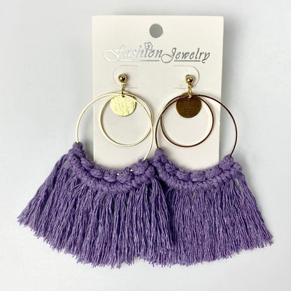 Bohemian Tassel Earrings for a Stylish Look