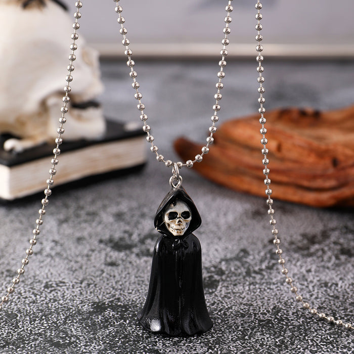 Wholesale Halloween Black Ghost, Pumpkin, and Bat Acrylic Mini Claw Clips