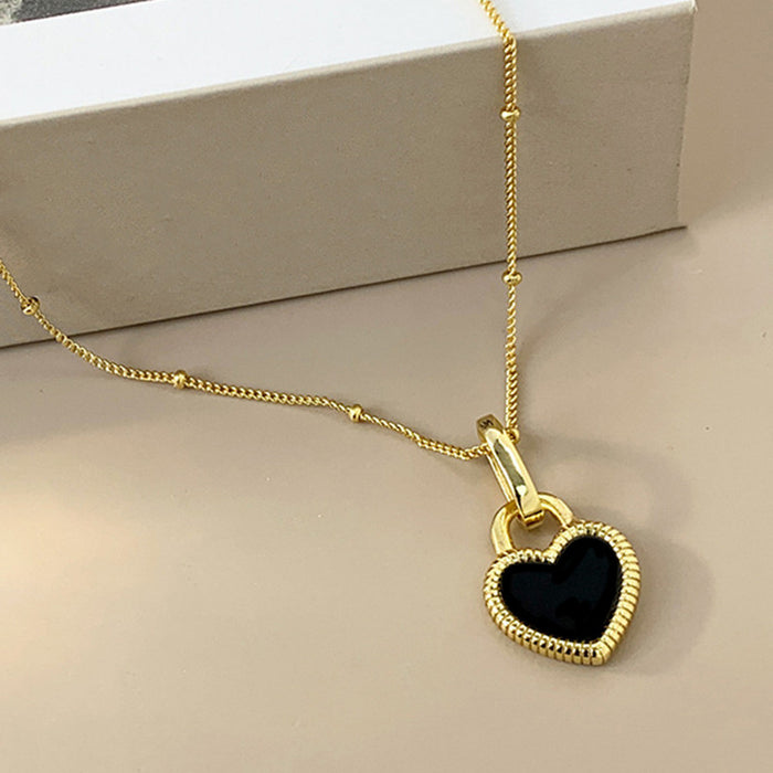 Heart Drop Vintage Necklace