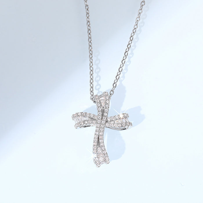 Cross Windmill Pendant Necklace