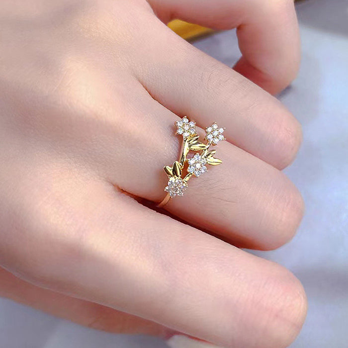 Anillo de princesa con forma de cubo de azúcar, estilo palacio, joyería de compromiso para mujer