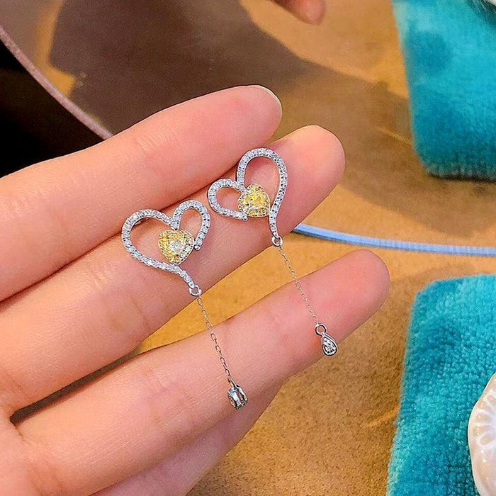 Love Tassel Earrings Niche Design Women's Earrings