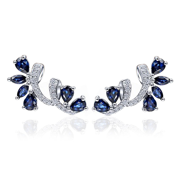 Exquisite zircon earrings, light luxury and popular earrings