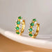 Jewelry earrings contrast diamond women's earrings - wallojewerly 