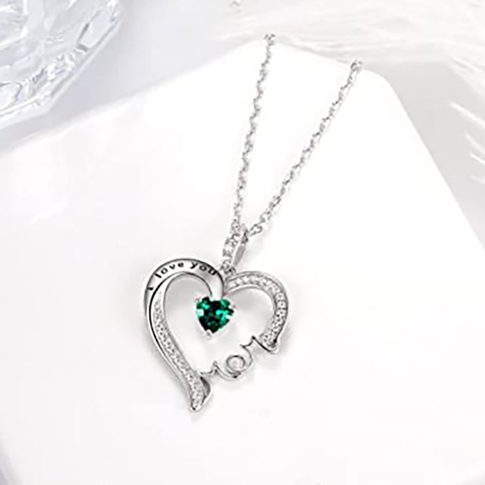 Letter Love Pendant Women's Mother Gift Clavicle Chain