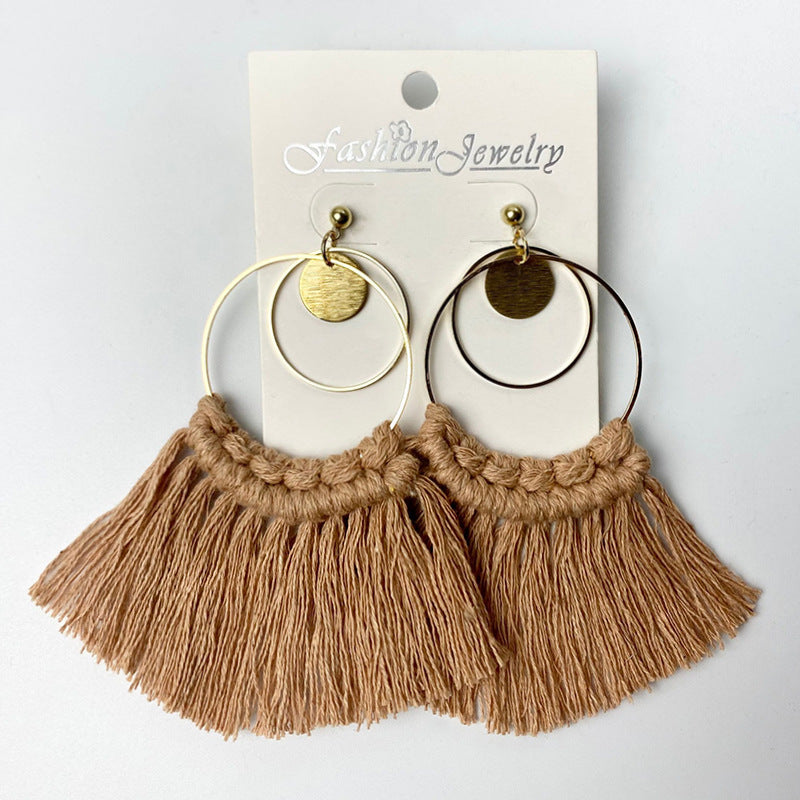 Bohemian Tassel Earrings for a Stylish Look