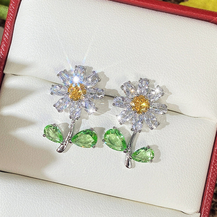 Small flower earrings