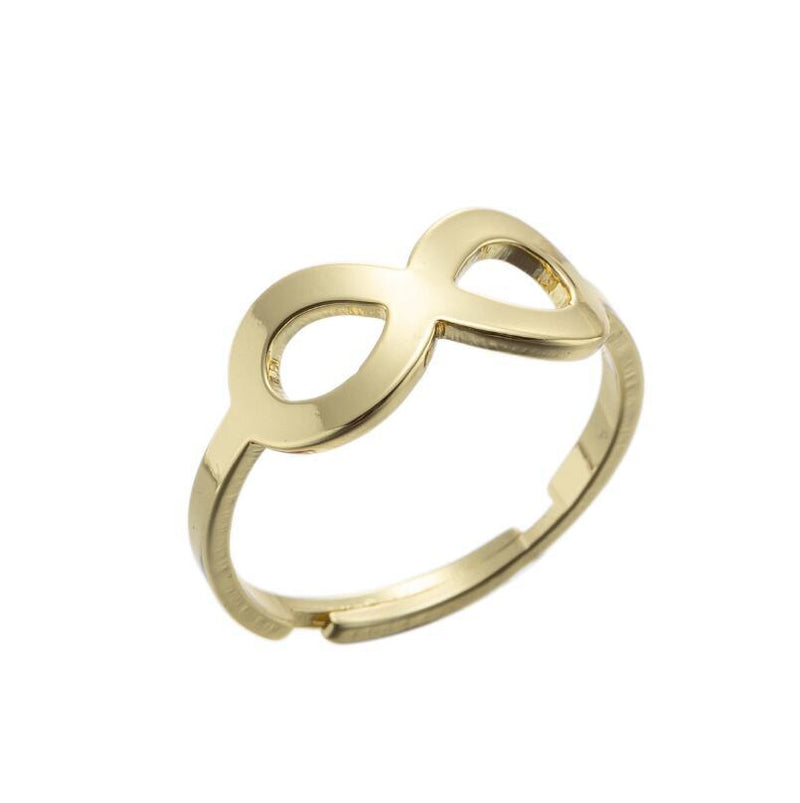 Fashionable and simple stainless steel geometric ring, star and moon open ring wholesale - wallojewerly 