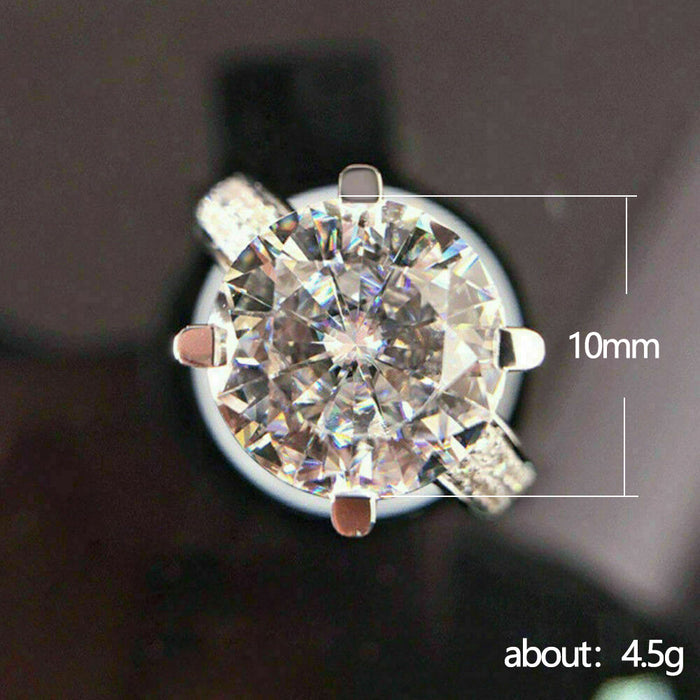 Light luxury four-claw flower bud ring Korean style engagement proposal ring
