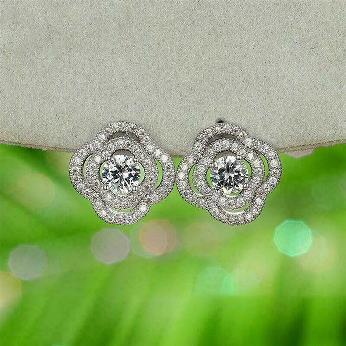 Camellia Sparkling Earrings