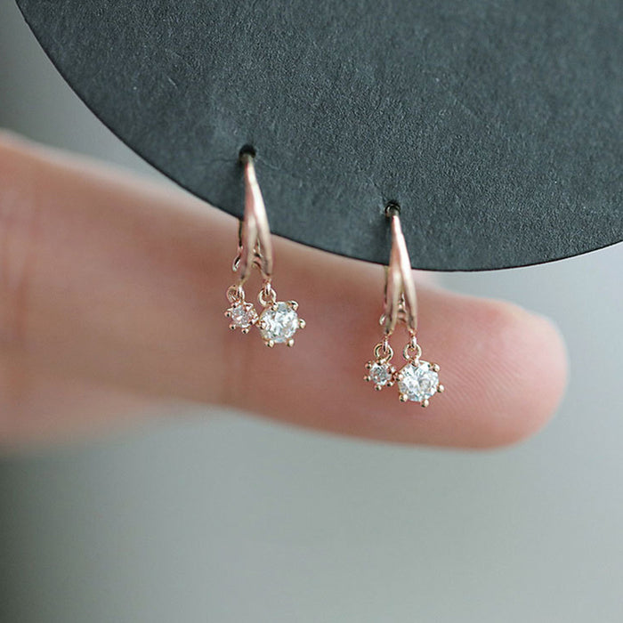 Celebrity earrings women's French temperament earrings