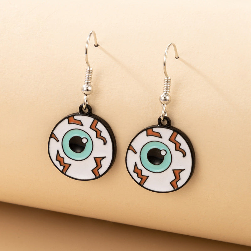 Fun and colorful Halloween earrings