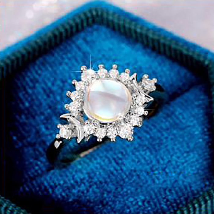 Bud diamond ring wedding engagement ring