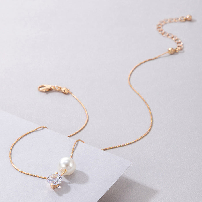 Minimalist Pearl Beaded Necklace - Elegant and Luxurious Everyday Wear