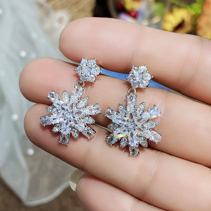 Ice Flower Women's Earrings Fashion Earrings Wholesale